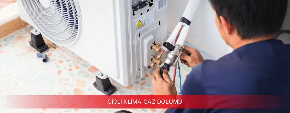 Çiğli İlçemi Vestel Klima Gaz Dolumu